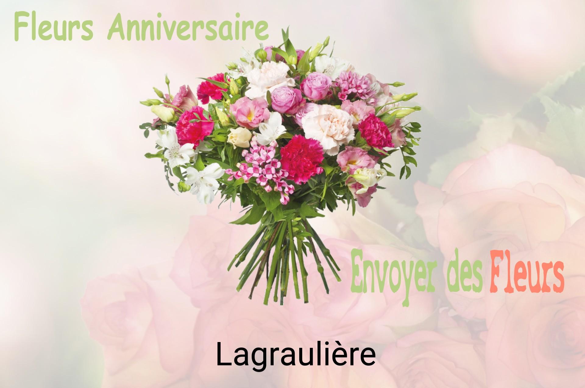 Bouquet de fleurs d’anniversaire livré à Lagraulière