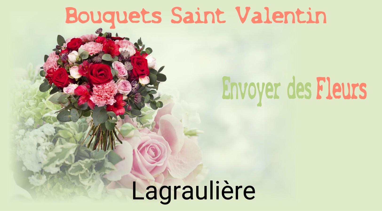 Roses de Saint-Valentin livrées à Lagraulière